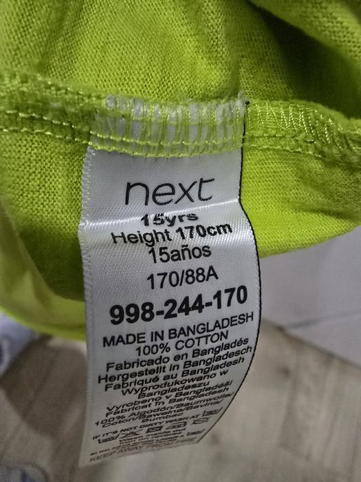 Tricou Next, mărimea 15 ani