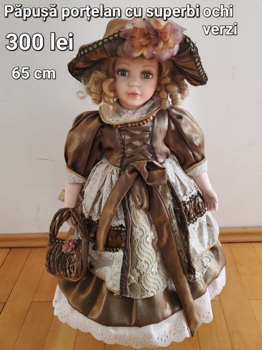 Păpuși mari din porțelan(60/68 cm)