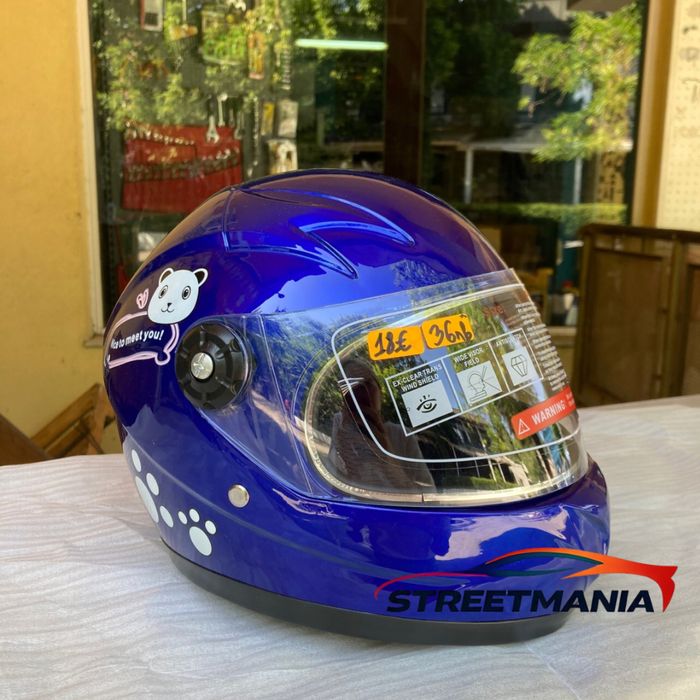 Нова детска каска за мотор - Шлем / пистова