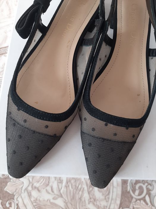 Туфельки слинбеки Диор 37 размер