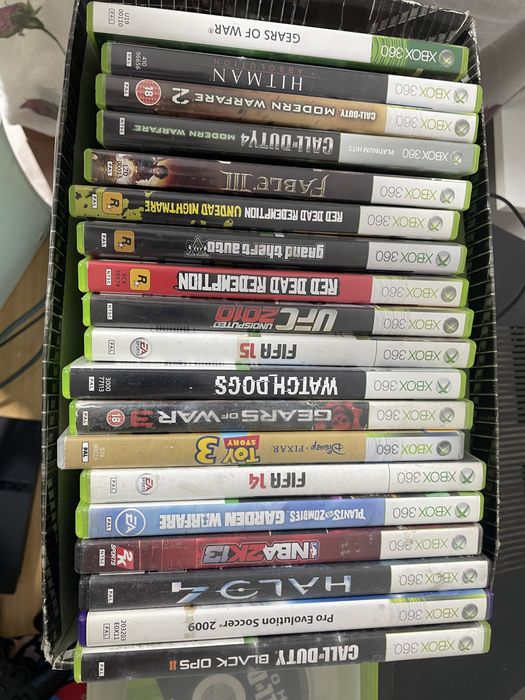 Продам Xbox 360 + Диски. PS2-ПРОДАН!!! Цена за всё: 41000
