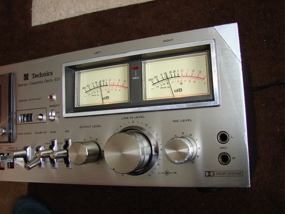 Casetofon Technics 631,vintage(akai,sony)