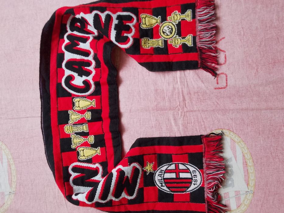 Fular Fotbal de Colectie AC Milan 1989 Campione