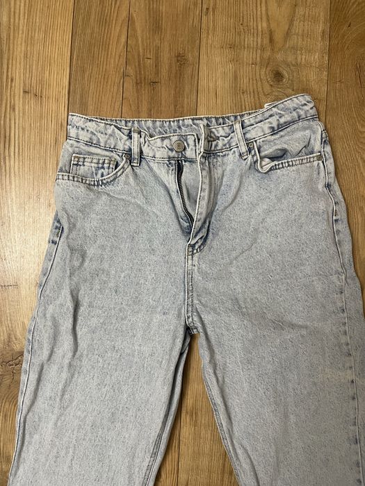 Blugi cu talie inalta mom fit 36/S