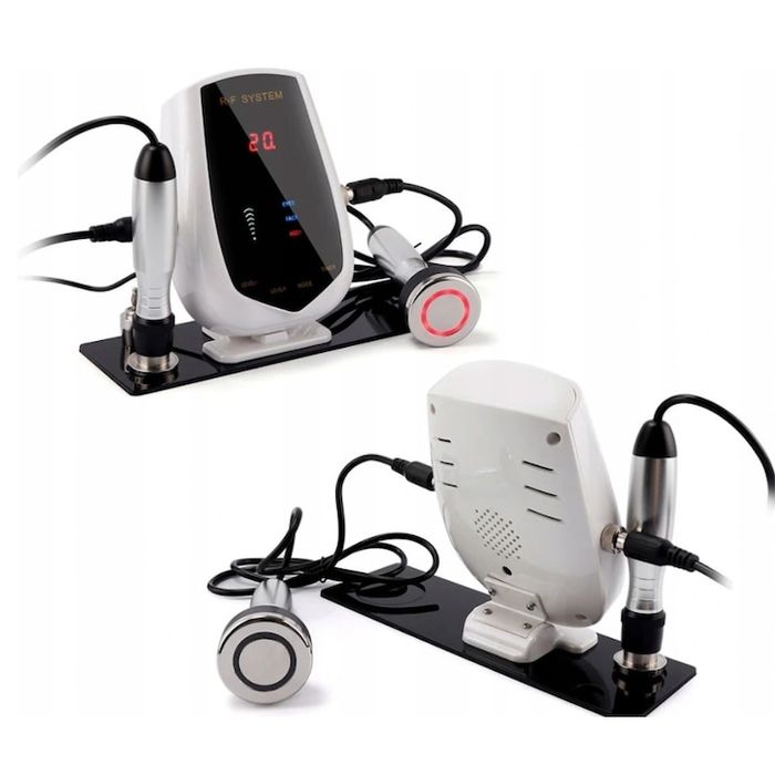 Кавитационен ултразвуков апарат за липосукция, 3в1, Бял, 40 MHz