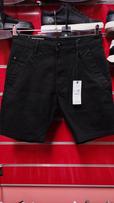 Къси панталони G-Star Raw Bronson W30 нов мъжки черен