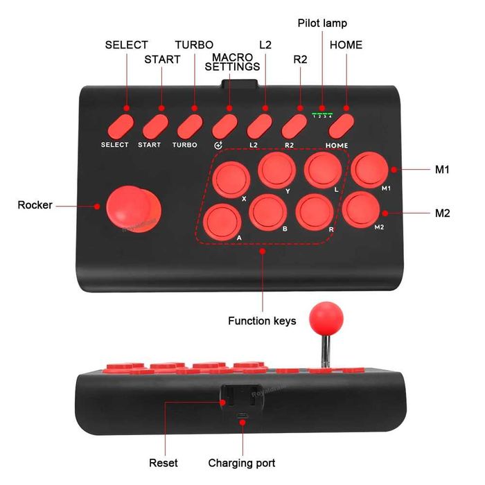 gamepad BSB-Y02 retro