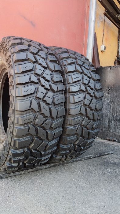 2 броя джипови гуми  285/75/16 Cooper Discover  STT Pro, POR
dot1022
15.2mm
Добро състояние на гумите 
внос Австрия 
цена : 199 евро за 2бр 

Предлага