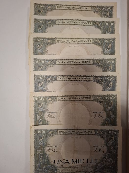 Bancnote 1000 de lei 1941