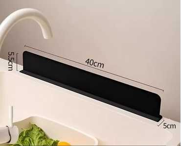 Дълъг силиконов протектор за мивка – 40 см, избор на цвят