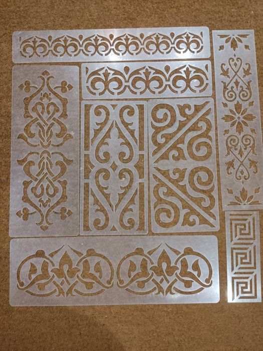 Трафарет для штукатурки