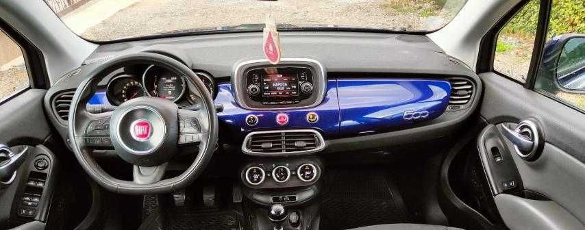 Fiat 500 X, 2015, motor 1,6 diesel/120CP, RAR efectuat