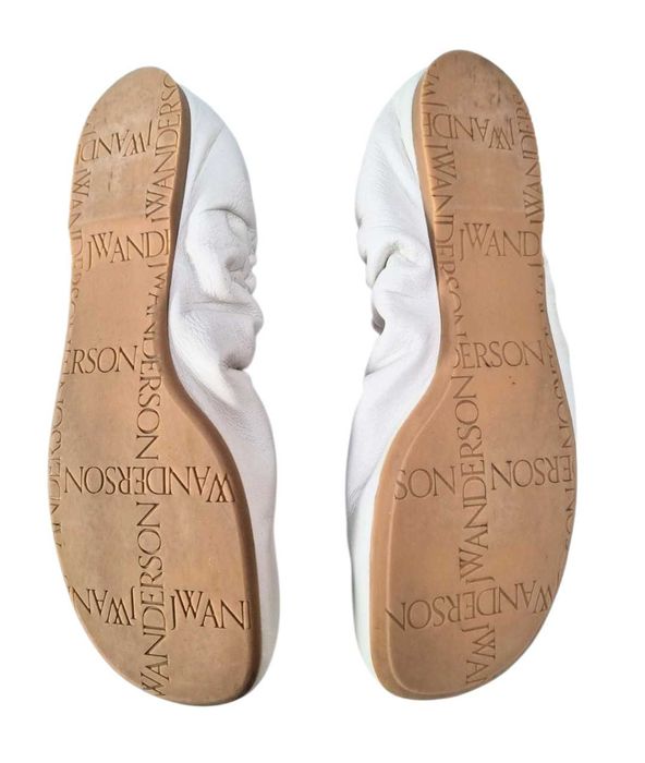 JW Anderson балеринки от естествена кожа