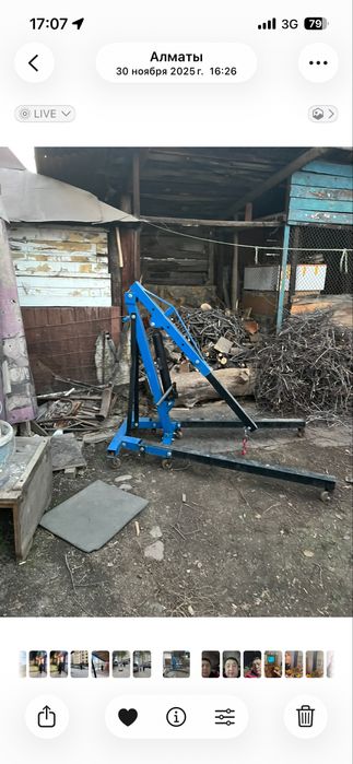 Продаю подъемный кран гусак