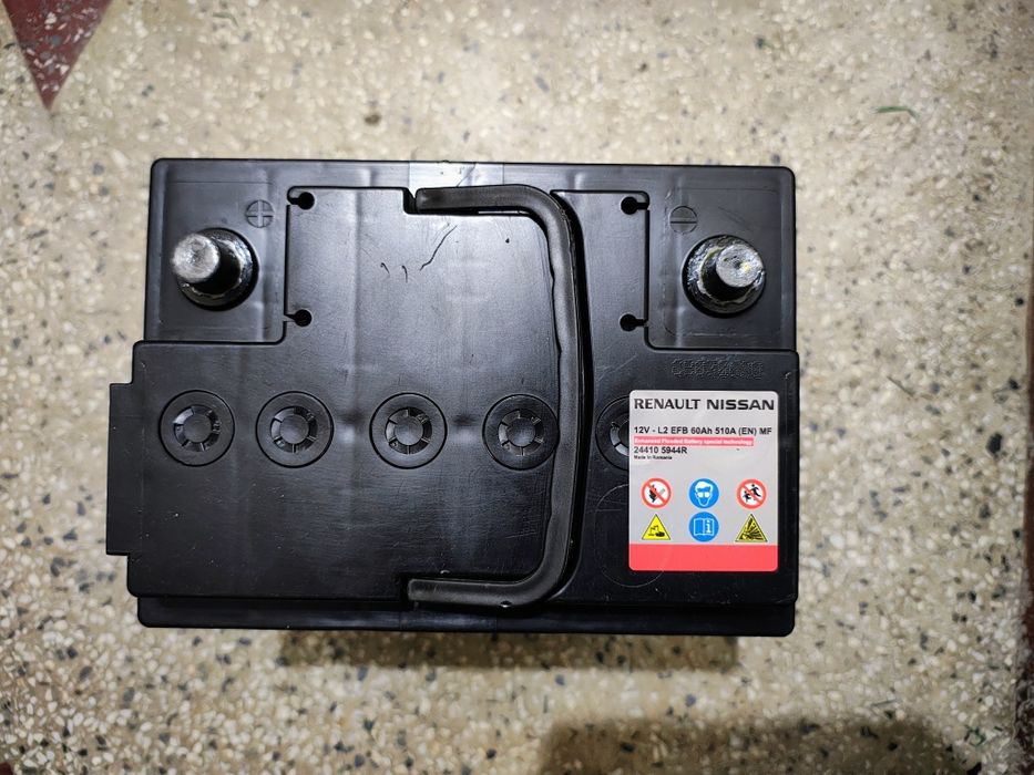 Baterie originala renault-nissan 60Ah.