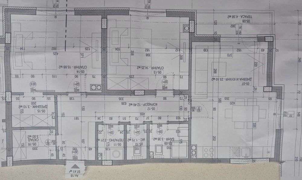 Продава се Многостаен апартамент в Свиленград - 100 кв.м за 900 €/кв.м - Снимка #3
