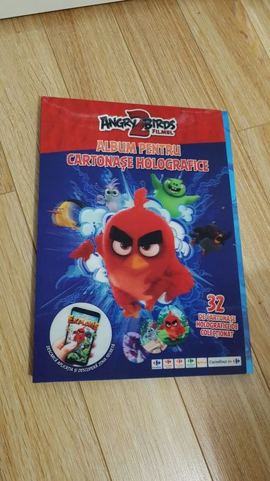 Colecție cartonașe holografice Angry Birds 2