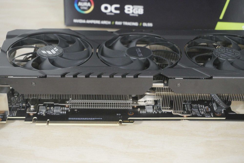 RTX 3070 Ti 8GB Asus TUF Nvidia GPU видеокарта / вкл. ДДС