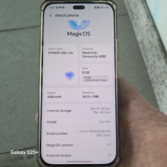Honor  200 lite impecabil