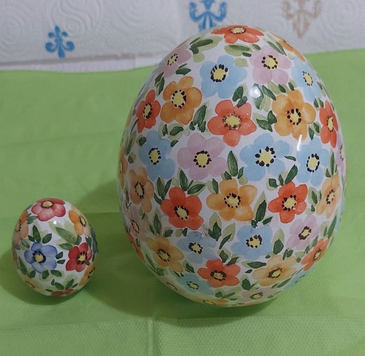 Голямо Великденско яйце-керамика, 6 бр.чаши