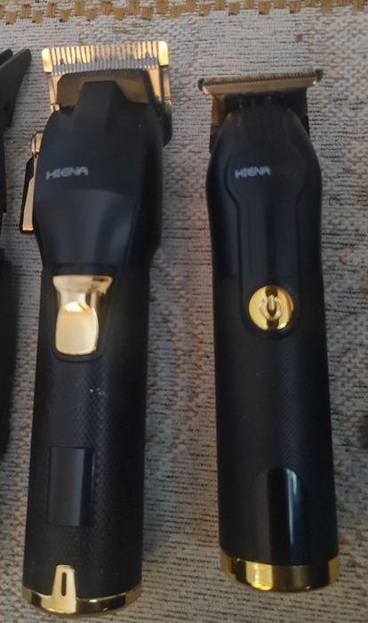 Машинка за подстригване HIENA PRO комплект + тример + приставки
