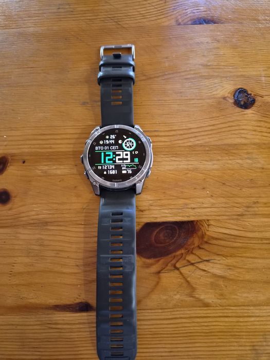 Часовник Гармин Garmin fenix 8 51mm амулет дисплей