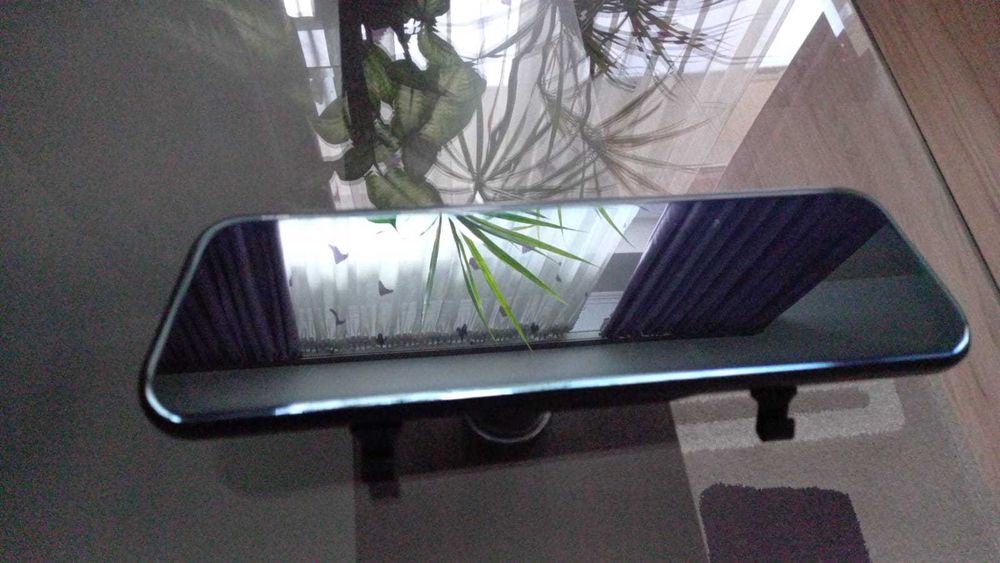 Camera auto oglinda retrovizoare + card memorie 128 gb + 2 parasolare