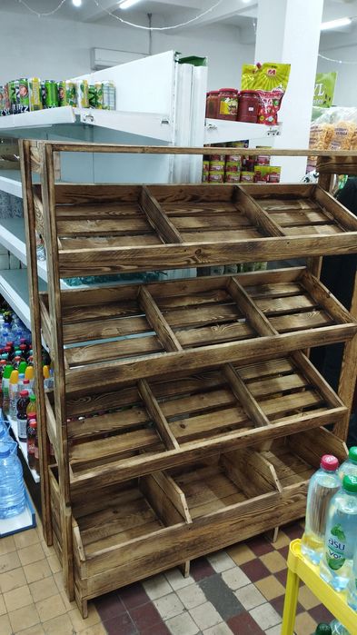 Овощные полки более 100 видов