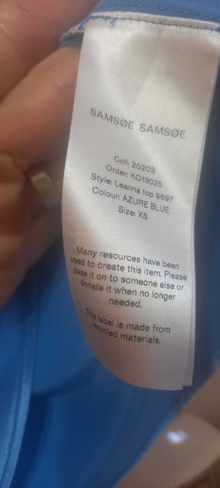 Bluza Samsoe & Samsoe, mărimea XS