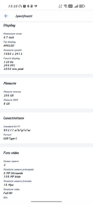 Telefon mobil HONOR 400 LITE