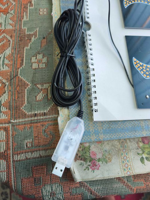 Set ochi devil's eye cu alimentare usb