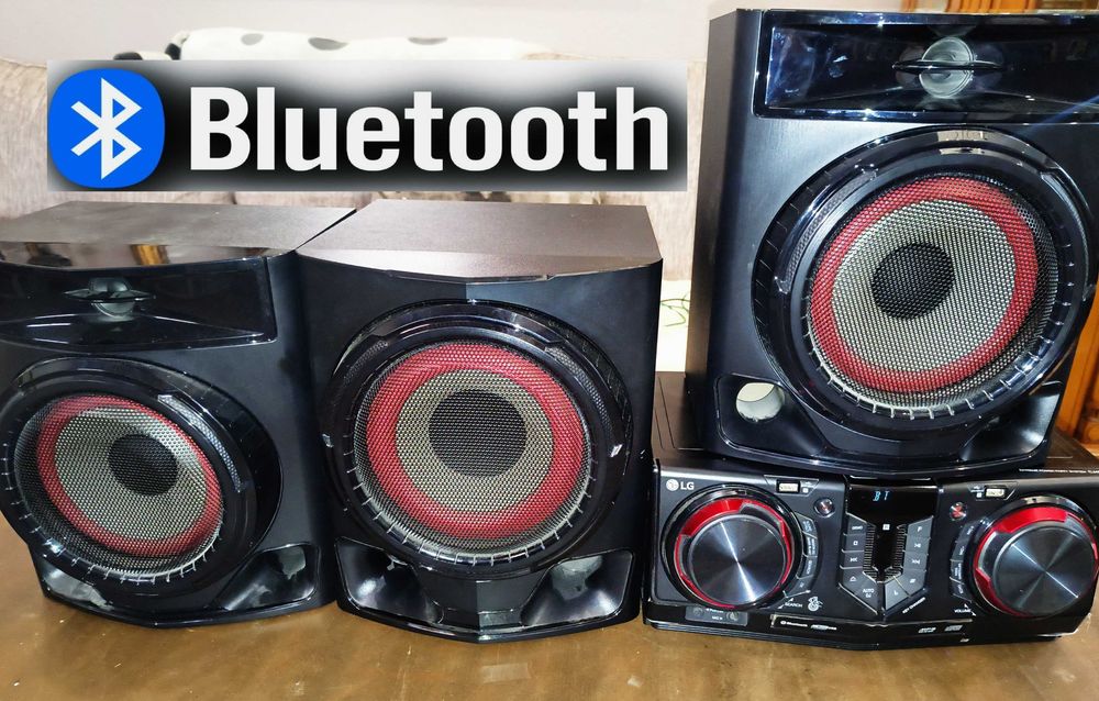 LG  3 колонки сабвуфер  Музыкальный центр Bluetooth