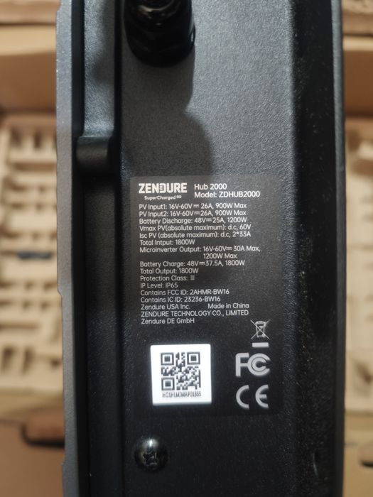 Zendure SolarFlow Hub2000 Smart PV Hub pentru centrala electrica de balcon