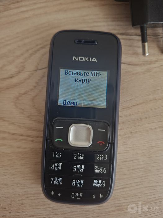 Nokia 1209 Original , Zaryadchik bilan birga