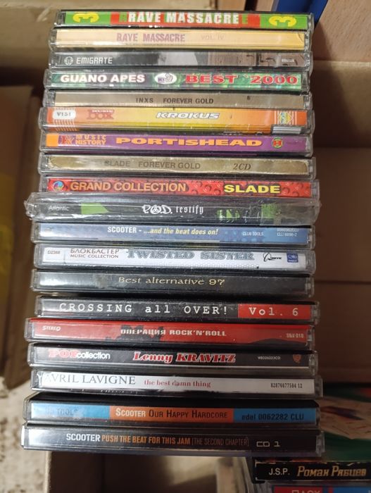 Сд диски с музыкой стиль  рок .АСТАНА