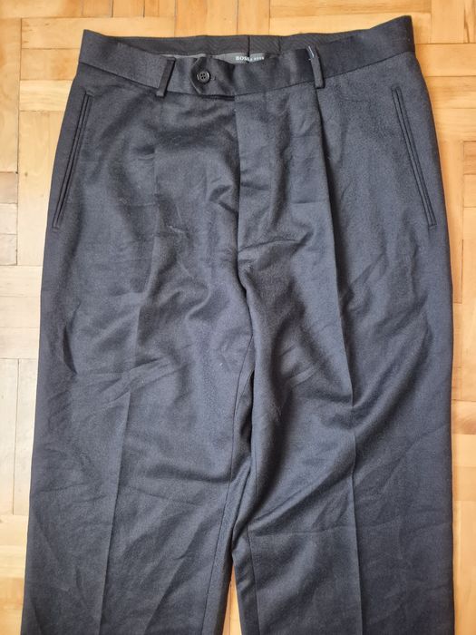 Pantaloni Hugo Boss Hooker, Lână Pură Virgină Nouă, Bărbați - 98