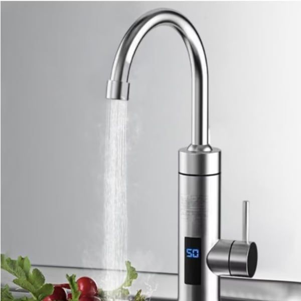 Baterie buc instant electrica, 3600W, afisaj temperatura LED, Inox