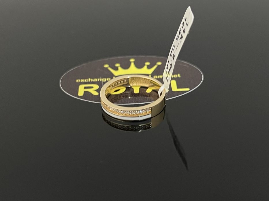 Bijuteria Royal CB : Inel dama aur nou 14k 2,00