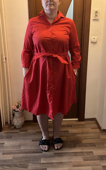 Rochie rosie dama Pineberry nr.46