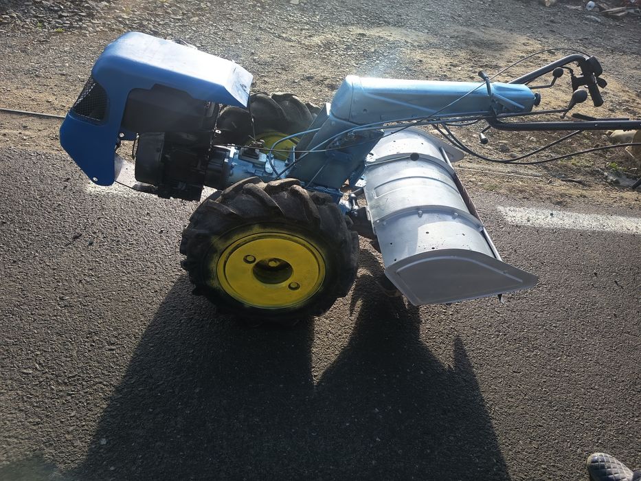 Cositoare bertolini diesel, motocultor cu freză și plug