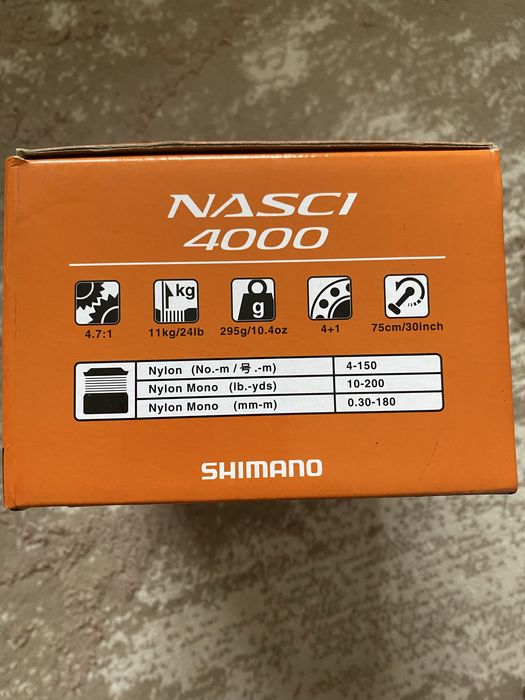 Макара Shimano Nasci 4000FB