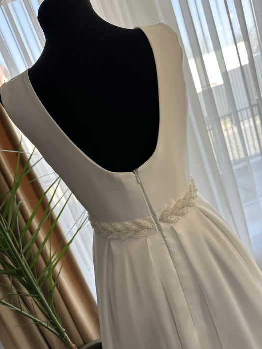 Rochie de mireasa cu buzunare Luminita Balazs