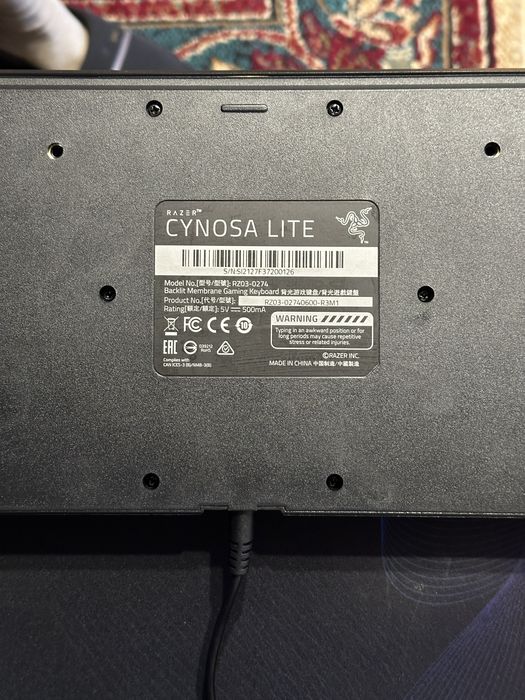 Игровая клавиатура Razer