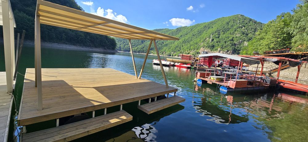 Vand ponton((catamaran) electric