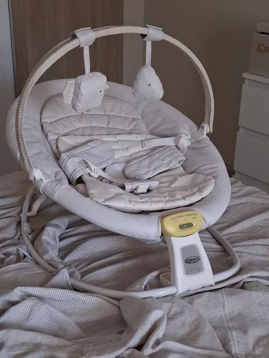 Бебешки шезлонг/ люлка Graco Duet Rocker Birdies