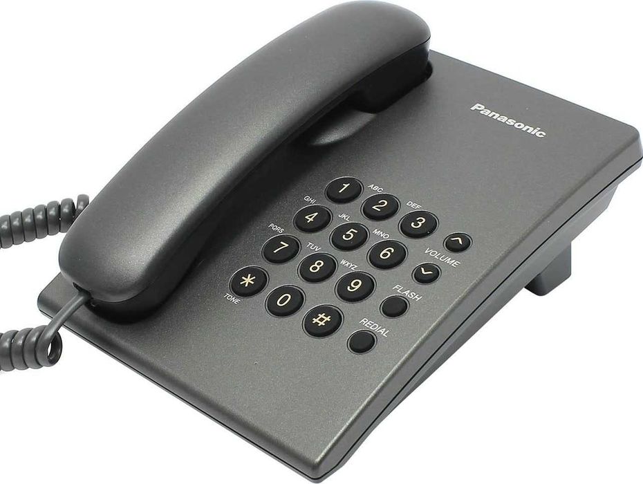 Проводной телефон Panasonic KX-TS2350RUB