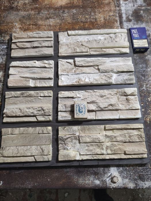 Продаются силиконовые формы для заливки декоративных камней,3D панелей