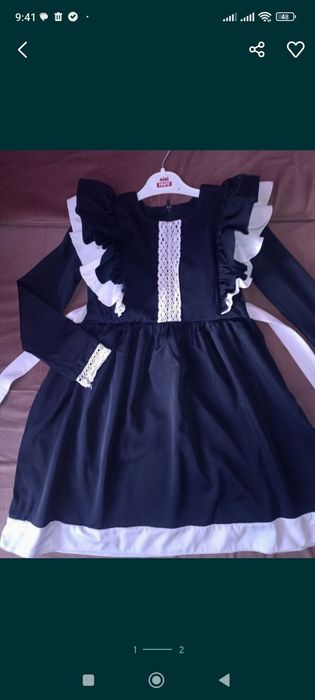 Сарафан 8-9 лет юбка в подарок