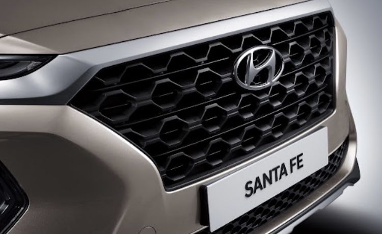 решётка радиатора Hyundai Santa Fe NEW (новый)