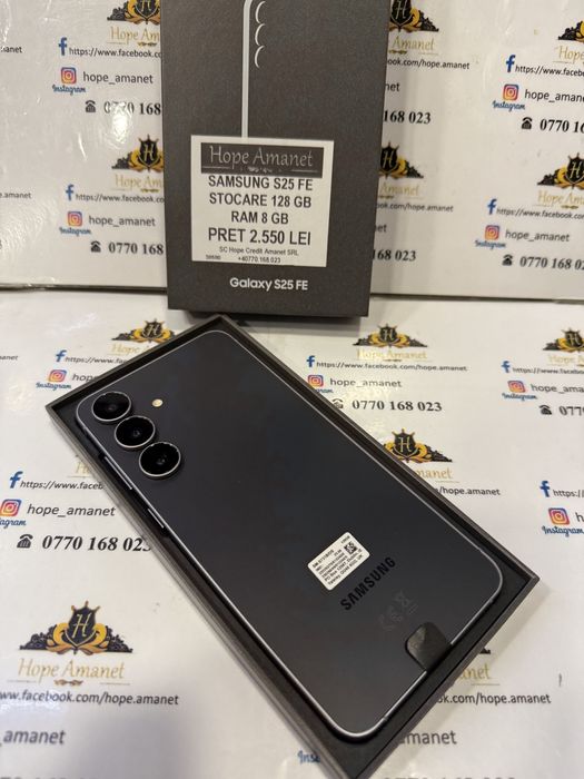 Hope Amanet P7 Samsung S25 Fe 128 Gb Nou